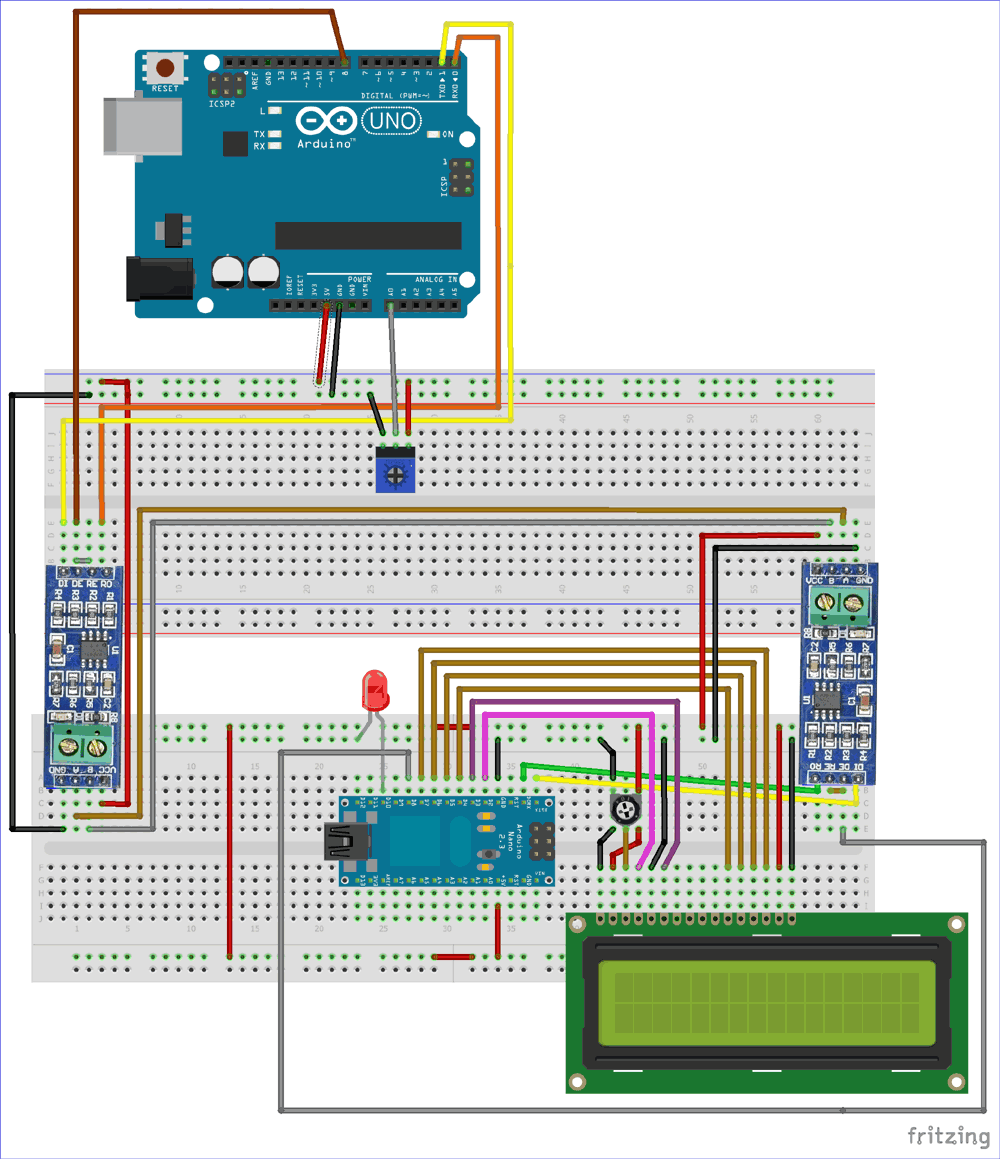 arduino and rs485